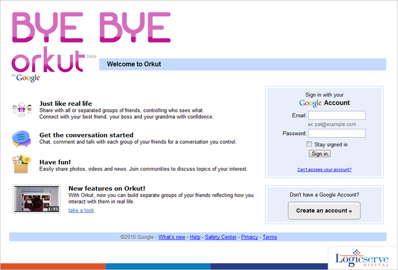 orkut @LogicserveDigi